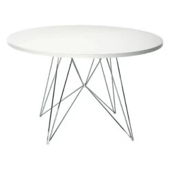 Magis XZ3 Table, 120 Cm, White - Chrome