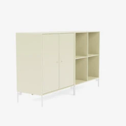 Montana Furniture Pair Sideboard, Snow Legs - 150 Vanilla -Fatboy Sales Store MONPAIR SNOW LEGS 150 VANILLA 1