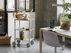 Muuto Flow Trolley, 3-layer, Grey -Fatboy Sales Store MU98338 2 EE