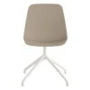 Viccarbe Maarten Chair, Pyramid Swivel Base, White - Taupe -Fatboy Sales Store Maarten giratoria taupe