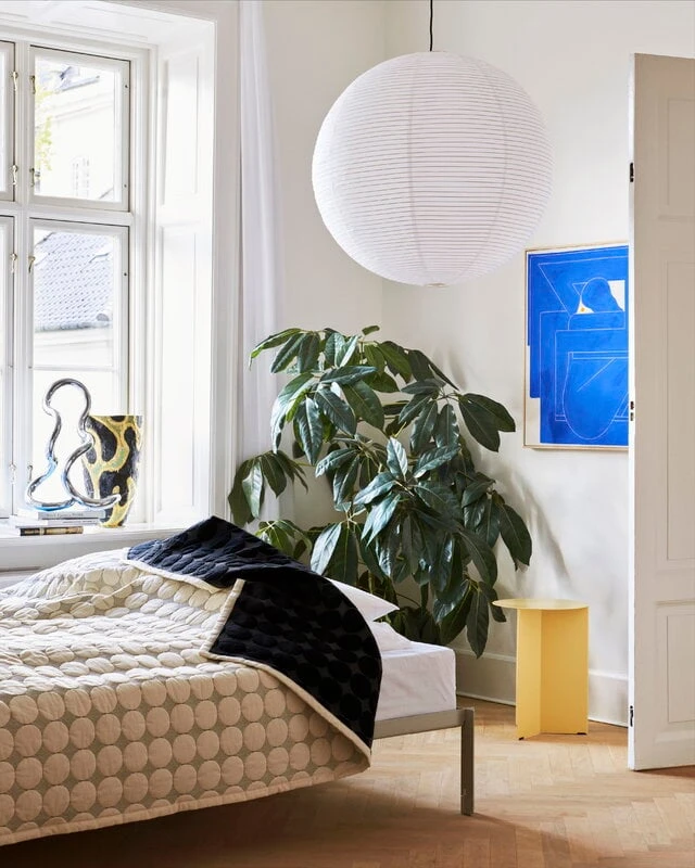 HAY Slit Table, 35 Cm, High, Light Yellow - Image 5