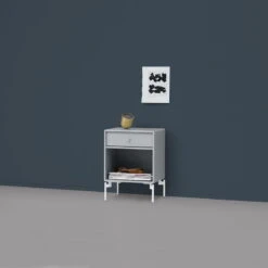 Montana Furniture Dream Nightstand, Snow Legs - 09 Nordic -Fatboy Sales Store Montana Collection2017 Dream 3000x3000