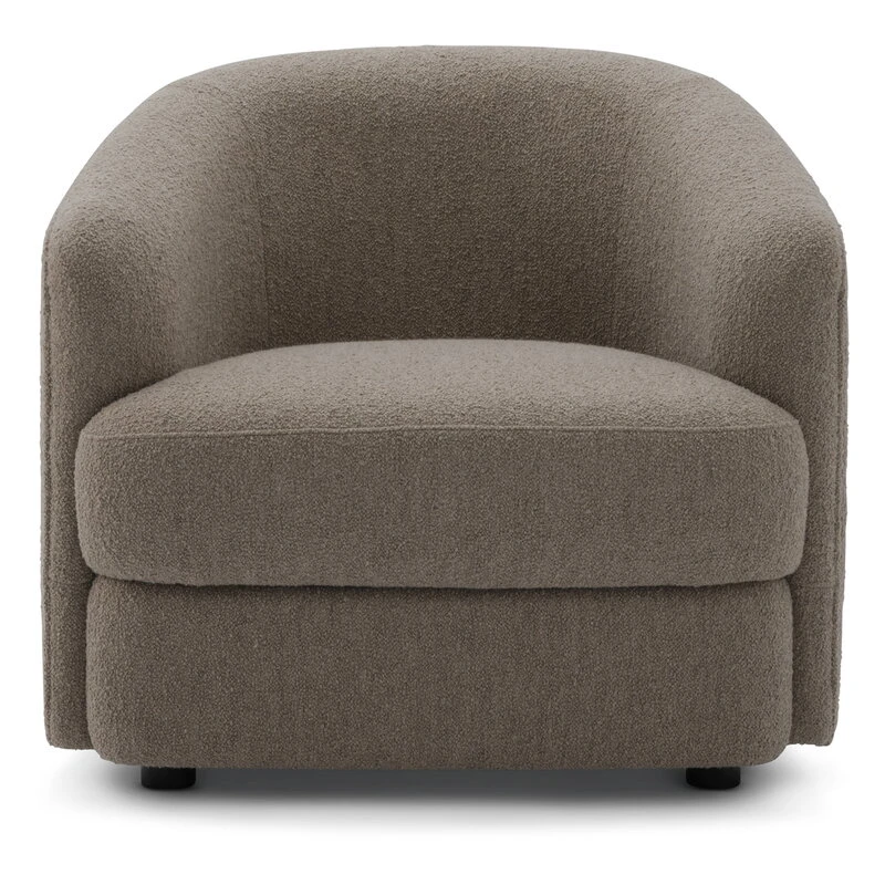 New Works Covent Lounge Chair, Dark Taupe 6 New Works Covent Lounge Chair, Dark Taupe - Image 4
