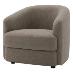 New Works Covent Lounge Chair, Dark Taupe