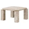 New Works Atlas Coffee Table, 60 X 60 Cm, Unfilled Travertine -Fatboy Sales Store NW42620