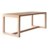 Nikari Frame Table, Oak -Fatboy Sales Store Nikari NI FRAME O 200 90 table oak kb