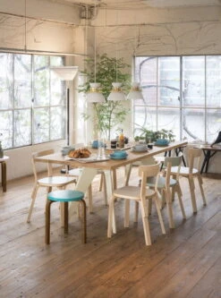 Artek Aalto Chair 69, White Laminate -Fatboy Sales Store PAA9560