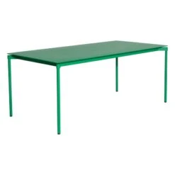 Petite Friture Fromme Dining Table, 90 X 180 Cm, Mint Green -Fatboy Sales Store Petite Friture Table Fromme Rectangular VERTE 2 ee