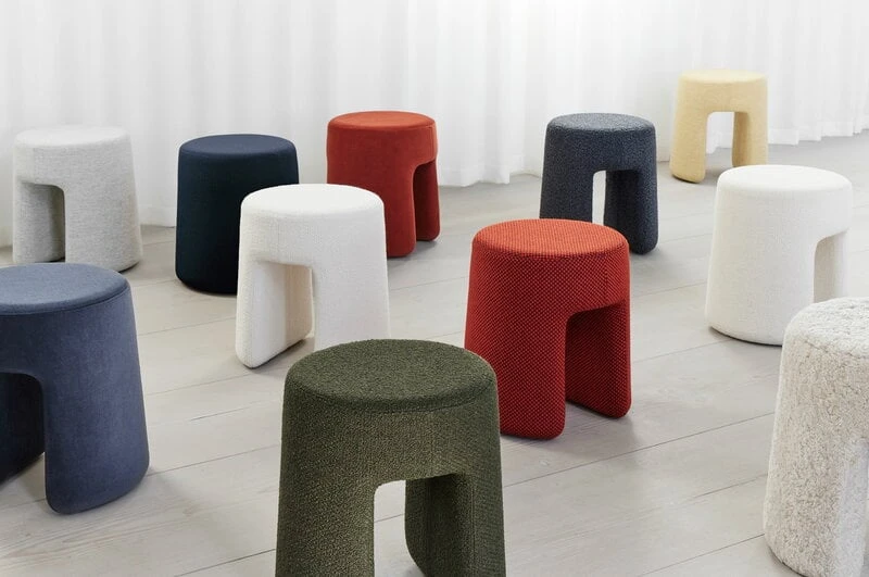 Fredericia Sequoia Pouf, Barnum 24 Lana 5 Fredericia Sequoia Pouf, Barnum 24 Lana - Image 3