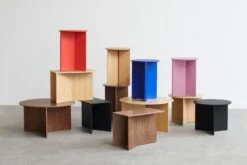 HAY Slit Wood Oblong Table, 50 X 28 Cm, Black 7 HAY Slit Wood Oblong Table, 50 X 28 Cm, Black -Fatboy Sales Store Slit Table Wood family 03 1