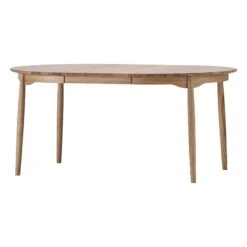 Stolab Carl Table, Round, 115 Cm + 2 X 50 Cm Extensions, Oiled Oak -Fatboy Sales Store StolabC Carl table oak 1151 extension natural oil 0101
