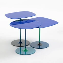 Kartell Thierry Side Table, 50 X 50 Cm, Blue -Fatboy Sales Store THIERRY 02 role