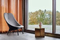 HAY Slit Table, 45 Cm, Brass -Fatboy Sales Store Uchiwa Oak Black Stained Steelcut Trio Slit Table Brass catalogue