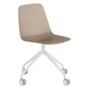 Viccarbe Maarten Chair, Pyramid Casters Base, White - Taupe -Fatboy Sales Store Viccarbe Maarten Plastic Vctor Carrasco263