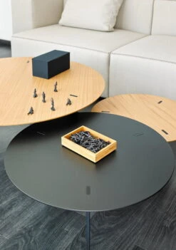 Viccarbe Ryutaro Low Table, 60 Cm, Black -Fatboy Sales Store Viccarbe Ryutaro side table2C by V ctor Carrasco 28429