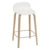 Muuto Visu Counter Stool, 65 Cm, Oak - White 1 Muuto Visu Counter Stool, 65 Cm, Oak - White -Fatboy Sales Store Visu bar stool 65 white oak Muuto 5000x5000 hi res