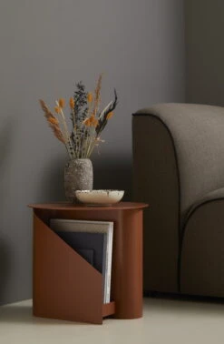 Woud Sentrum Side Table, Burned Orange -Fatboy Sales Store WOUD SS20 Sentrum