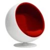 Eero Aarnio Originals Ball Chair, White - Red -Fatboy Sales Store aarnio originals classic red 04