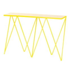 &New Giraffe Console Table, Yellow