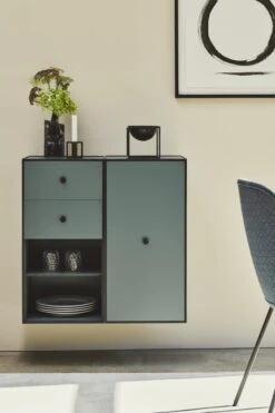 By Lassen Frame 70 With Shelf, 2 Drawers, Fjord -Fatboy Sales Store byLassen 12952