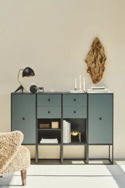 By Lassen Frame 70 With Shelf, 2 Drawers, Fjord -Fatboy Sales Store byLassen 12963