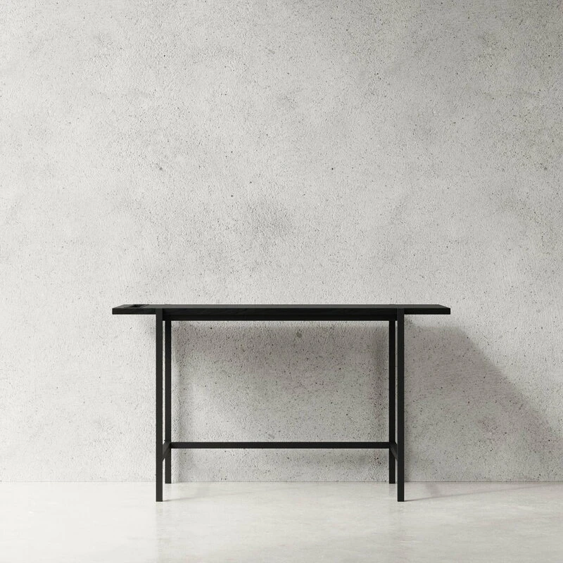 Nichba Desk, Black 4 Nichba Desk, Black - Image 2