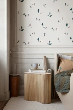 Ferm LIVING Isola Storage Table, 50 Cm, Natural -Fatboy Sales Store fermLIVING SS22 IsolaStorageTable Natural image 1