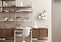 String Magazine Wire Shelf, 1949 -Fatboy Sales Store string system nisse strinning magazine wire shelf