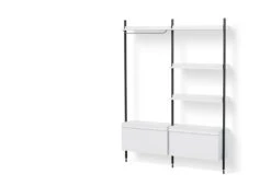 Hay Pier Shelving System, Combination 1082 - 2 Columns -Fatboy Sales Store twentytwentyone HAY Ronan and Erwan Bouroullec Pier Shelving combination 1082 3