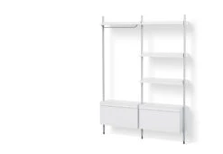 Hay Pier Shelving System, Combination 1082 - 2 Columns -Fatboy Sales Store twentytwentyone HAY Ronan and Erwan Bouroullec Pier Shelving combination 1082 4